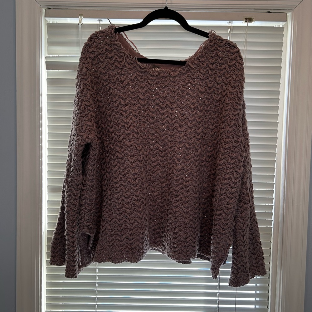 Free People Textured Sweater
